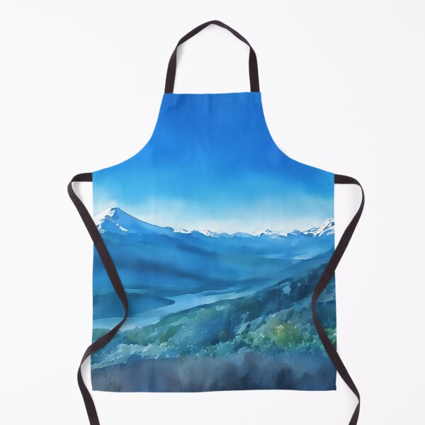 Item preview, Mt Baker Mountain Lake (Watercolor) designed and sold by flyscenicair.