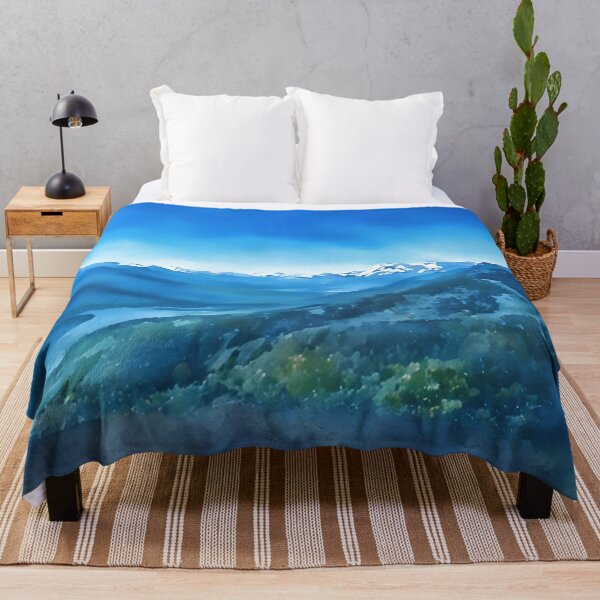 Item preview, Mt Baker Mountain Lake (Watercolor) designed and sold by flyscenicair.