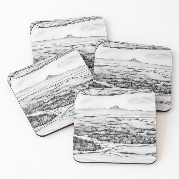 Item preview, Mt Rainier from Raft Island (Sketch) designed and sold by flyscenicair.