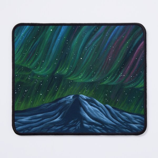Item preview, Mount Adams Aurora designed and sold by Bonnieokapi.