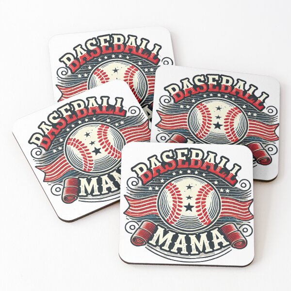 Artikelvorschau, Baseball Mama – Stolze Mama entworfen und verkauft von Kawaii Planet Studio.
