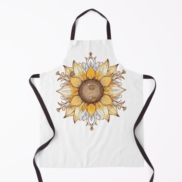 Item preview, SUNFLOWER BUZZ MANDALA designed and sold by RoadTripWear.