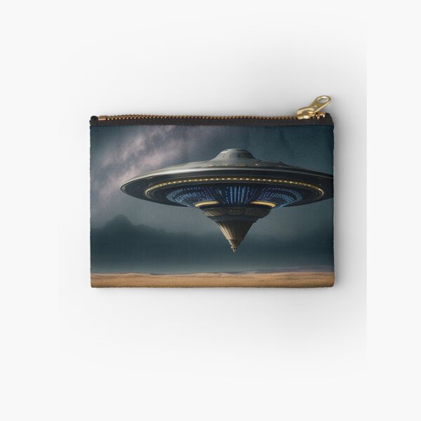 Item preview, Ufo Hovering Over Grass Field designed and sold by highplacidity.