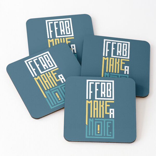 Item preview, Ferb Make a Note v2 designed and sold by polliadesign.