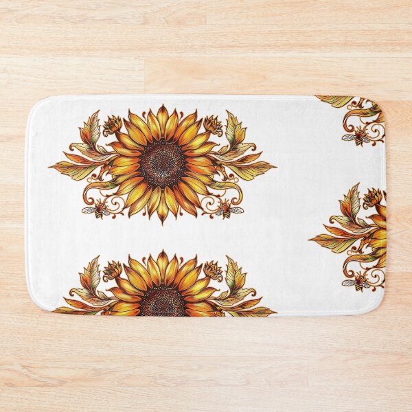 Item preview, SUNFLOWER AND HONEYBEES designed and sold by RoadTripWear.