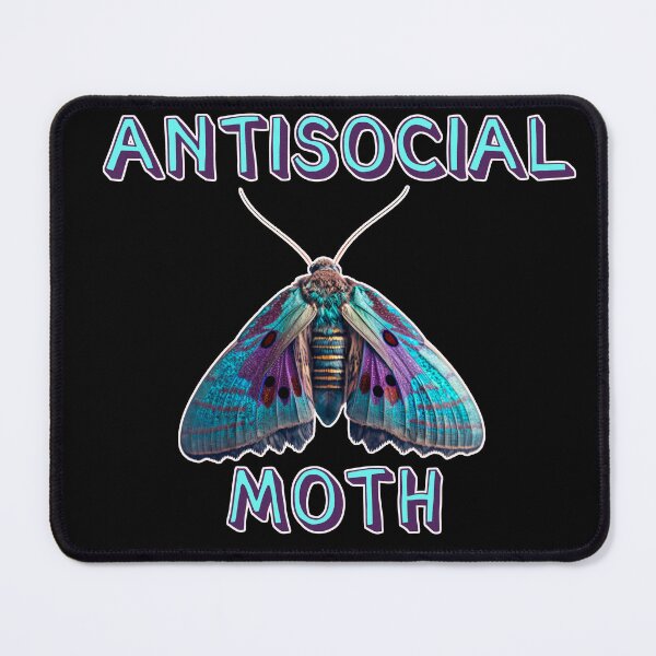 Item preview, Antisocial Moth designed and sold by cr33pyki77y.