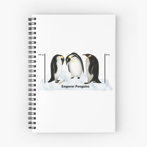 Item preview, Emperor Penguins with Average Height designed and sold by ArtAndBliss.