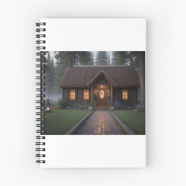 Item preview, Fantasy Cottage House In A Forrest designed and sold by highplacidity.