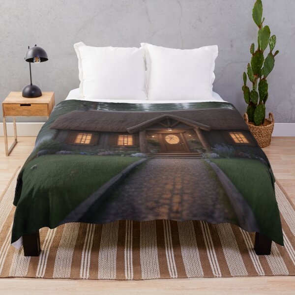 Item preview, Fantasy Cottage House In A Forrest designed and sold by highplacidity.