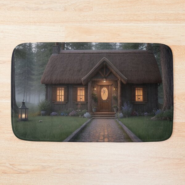 Item preview, Fantasy Cottage House In A Forrest designed and sold by highplacidity.