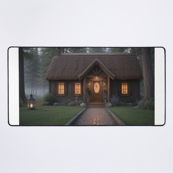 Item preview, Fantasy Cottage House In A Forrest designed and sold by highplacidity.