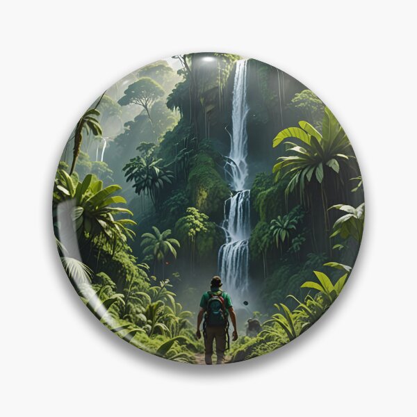 Item preview, Man in the Vast Jungle designed and sold by Lisamariesumner.