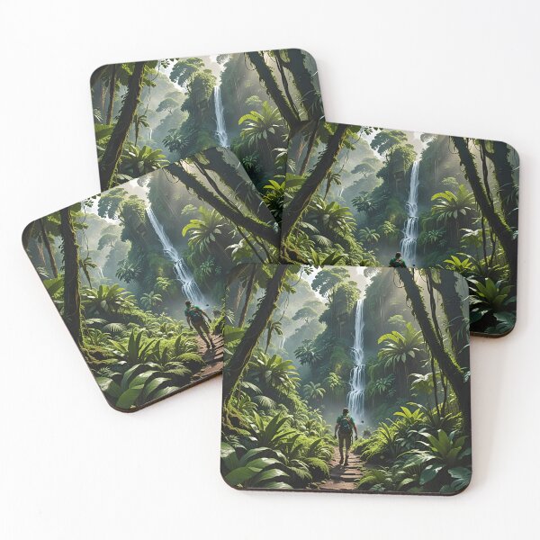 Item preview, Man in the Vast Jungle designed and sold by Lisamariesumner.
