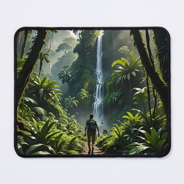 Item preview, Man in the Vast Jungle designed and sold by Lisamariesumner.