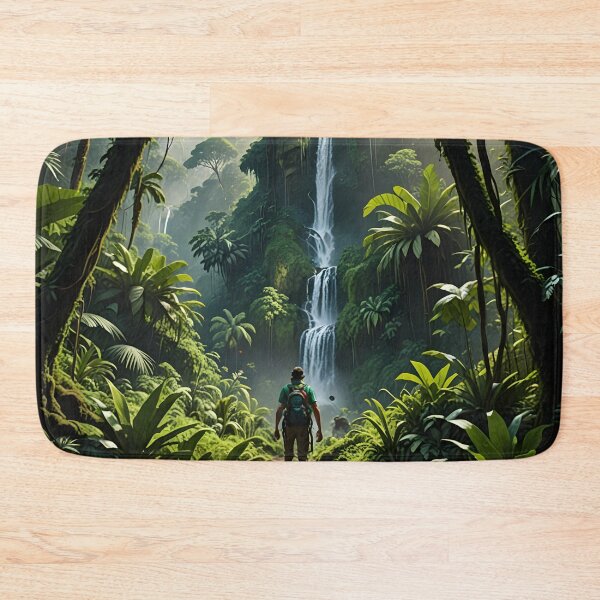 Item preview, Man in the Vast Jungle designed and sold by Lisamariesumner.