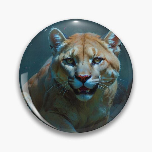 Item preview, Cougar at Waterhole designed and sold by Skye Ryan-Evans.