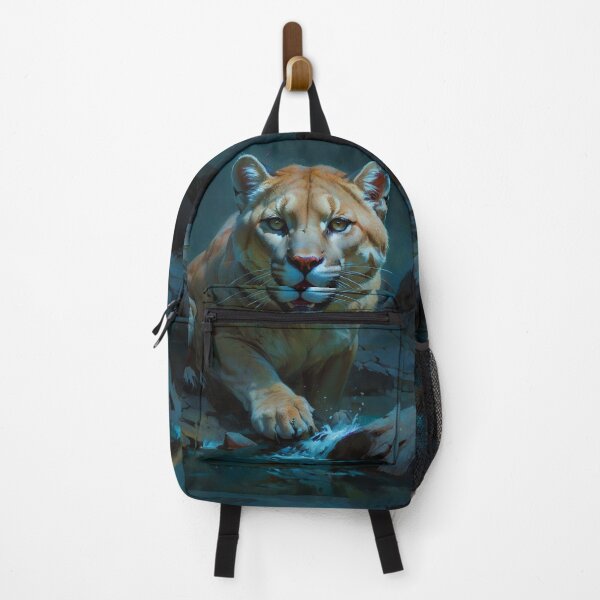 Item preview, Cougar at Waterhole designed and sold by Skye Ryan-Evans.