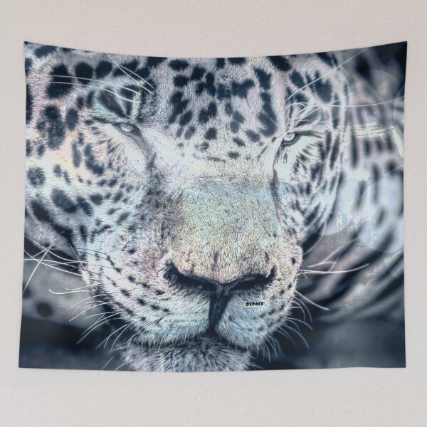 Item preview, "Fierce Focus: Jaguar Cat’s Piercing Stare" - dePace' designed and sold by mrpropcake.