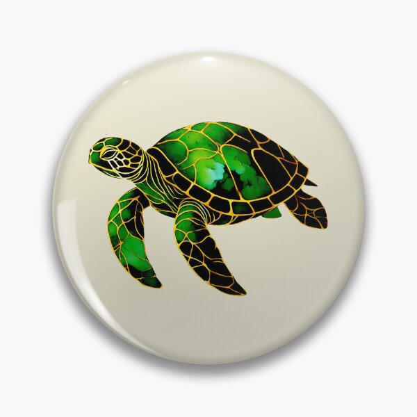 Item preview, Green Turtle Japanese Style Art designed and sold by Thunderbelts.