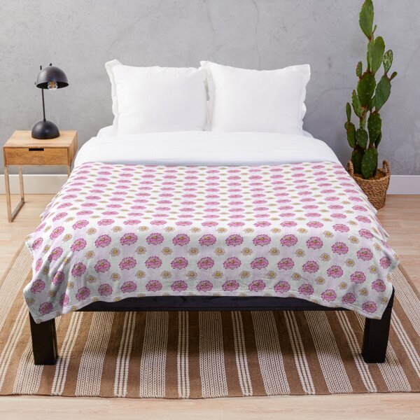 Item preview, Daisies and Stripes in Lavender designed and sold by magicgardenart.