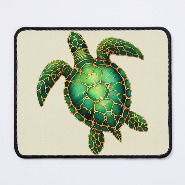 Item preview, Green Turtle Japanese Style Art designed and sold by Thunderbelts.