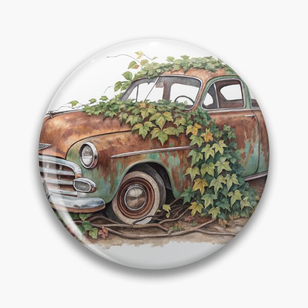 Item preview, Vintage Rusty Car designed and sold by Angellacelin.