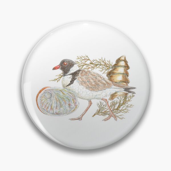 Item preview, Hooded plover - Thinornis rubricollis designed and sold by bangart.
