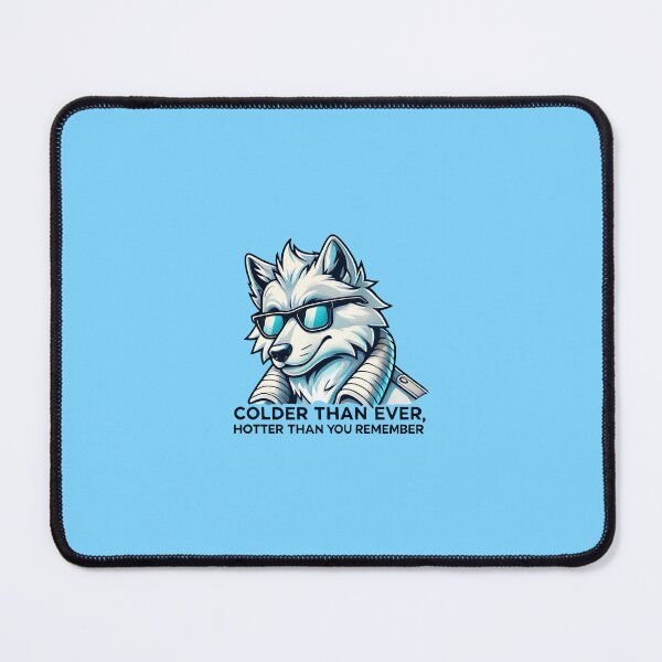 Item preview, Colder Than Ever - Stylish Wolf Design designed and sold by callmegizy.