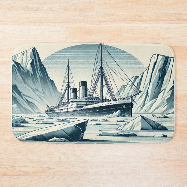 Item preview, Endurance breaking through Antarctic ice designed and sold by Globalcitytees.