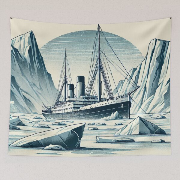 Item preview, Endurance breaking through Antarctic ice designed and sold by Globalcitytees.