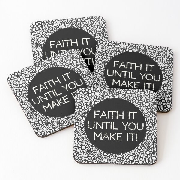 Item preview, Faith It Until You Make It  designed and sold by soul-so-happy.