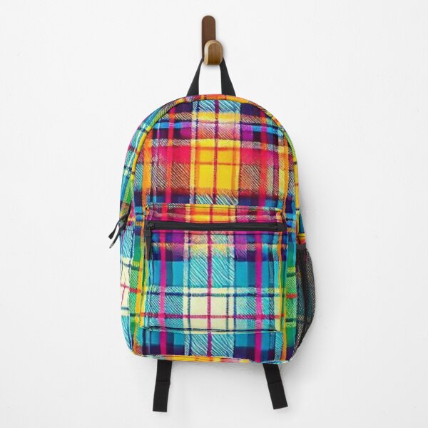 Item preview, Plaid Tartan Rainbow Pattern designed and sold by Myra365Art.