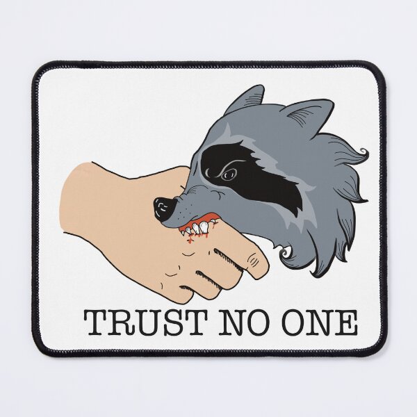 Item preview, Trust no one designed and sold by carinasaurusrex.