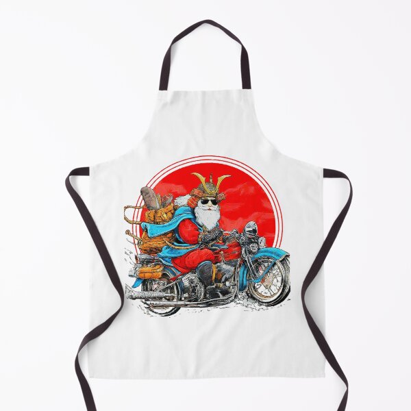 Item preview, Samurai Santa Motorcycle Christmas , Unique Holiday Gift for Biker Fans, Cool Christmas Biker , Festive for RidersCopy of TEMPLATE designed and sold by Indyadizine.