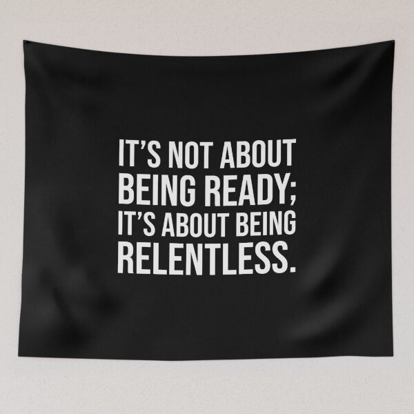 Item preview, Be Relentless - Success Motivation designed and sold by chantastical.