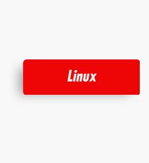 Linux Lover - Programming Stickers and other items! Canvas Print