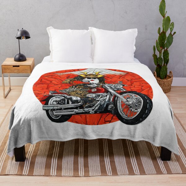 Item preview, Vintage Samurai Cat On Motorcycle , Cool Cat Biker Graphic , Japanese Samurai Cat Design, Unique Graphic  Gift designed and sold by Indyadizine.