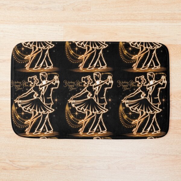 Item preview, Golden Dancers of Love - New Year 2025 - Ballroom Dancers  designed and sold by InspiredCreatives.