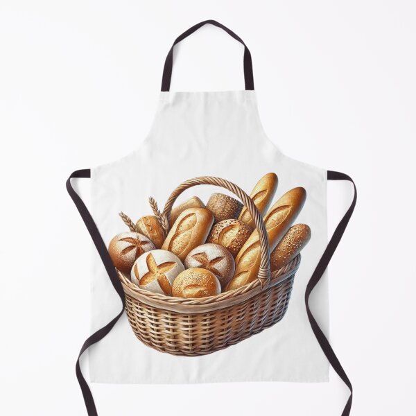 Item preview, Basket of Rustic Artisan Breads designed and sold by Little Care Studio.