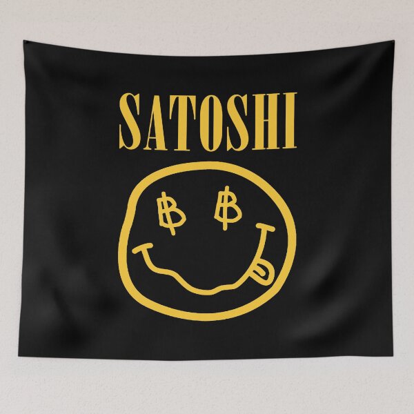 Artikelvorschau, Satoshi-Smiley entworfen und verkauft von mutinyaudio.
