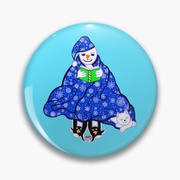 Item preview, Festive Cozy Christmas Snowman designed and sold by Deborah Camp.