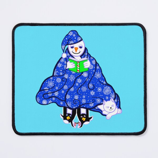Item preview, Festive Cozy Christmas Snowman designed and sold by Deborah Camp.