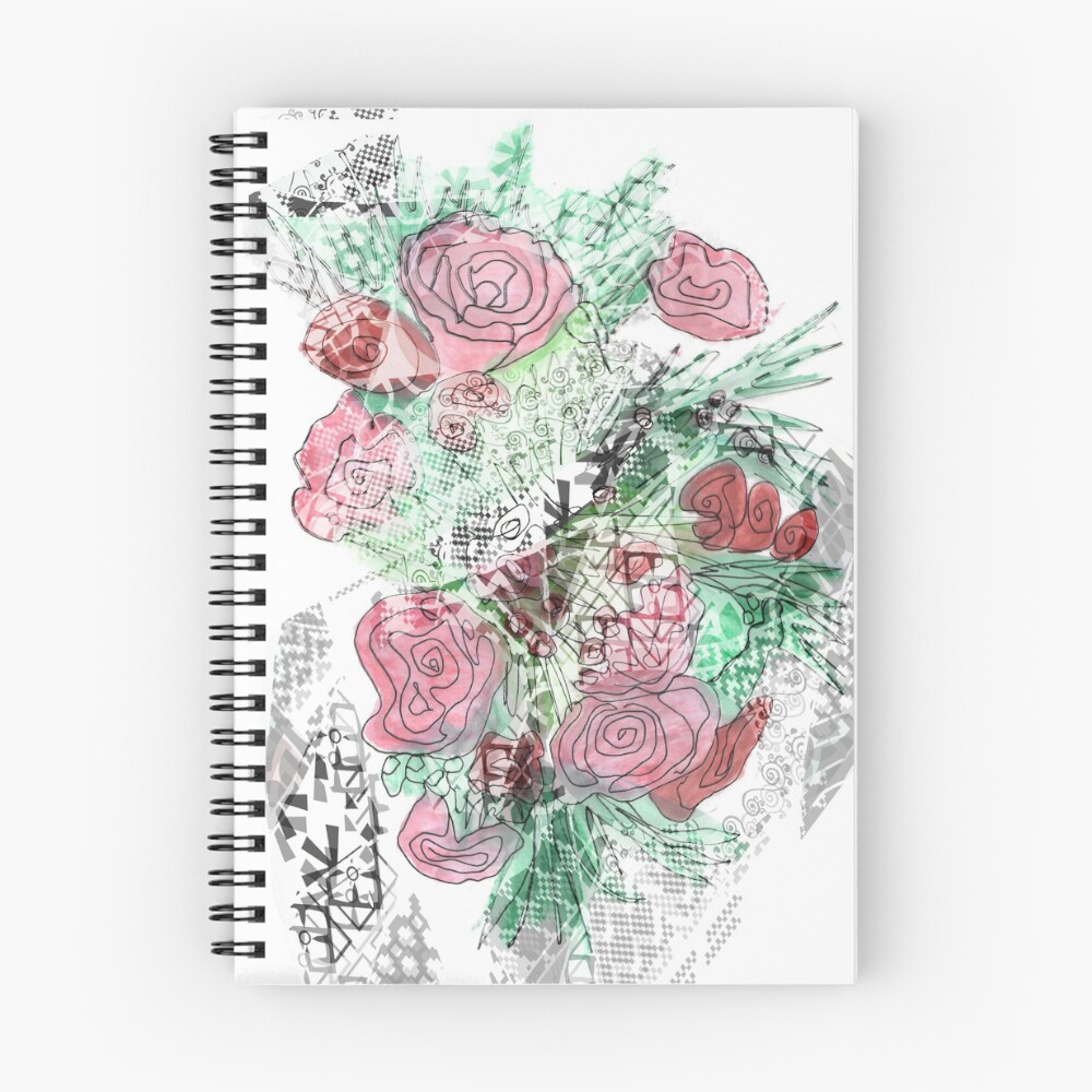 Item preview, Spiral Notebook designed and sold by Thesofialain.