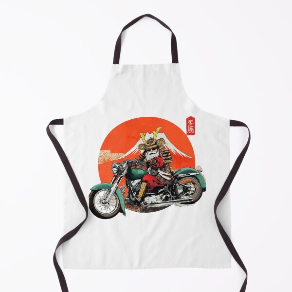 Item preview, Samurai Biker Graphic , Cool Samurai on Motorcycle T, Unique Vintage Style Japan Inspired , Retro Samurai Biker designed and sold by Indyadizine.