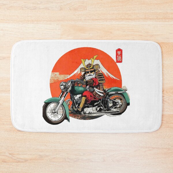 Item preview, Samurai Biker Graphic , Cool Samurai on Motorcycle T, Unique Vintage Style Japan Inspired , Retro Samurai Biker designed and sold by Indyadizine.