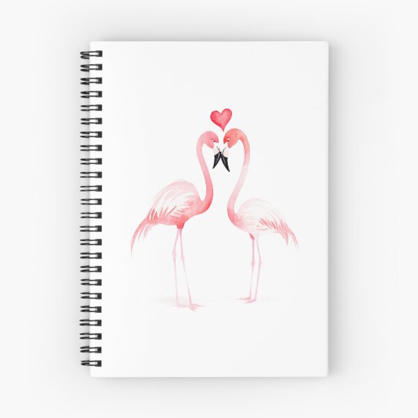 Item preview, Watercolor flamingo family, watercolor flamingo, valentine day, love, adorable animals designed and sold by Victoria Riabov.