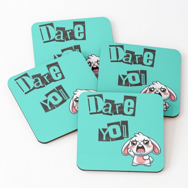 Item preview, Dare You - Cute Angery Rabbit designed and sold by Yehia-Massoud.