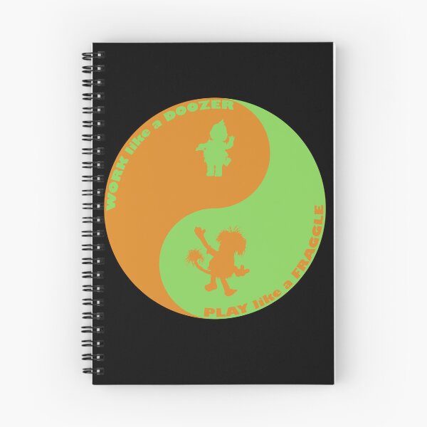 Item preview, Work Like A Doozer, Play Like A Fraggle designed and sold by johnexmachina.