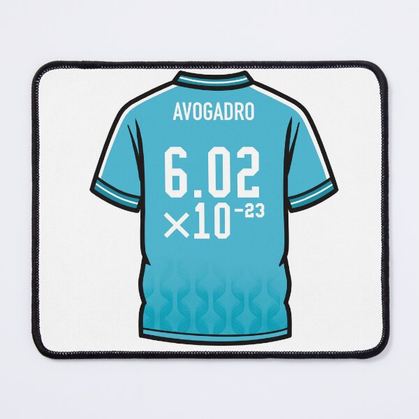 Item preview, Avogadro's Jersey Number designed and sold by Science Lab Designs.