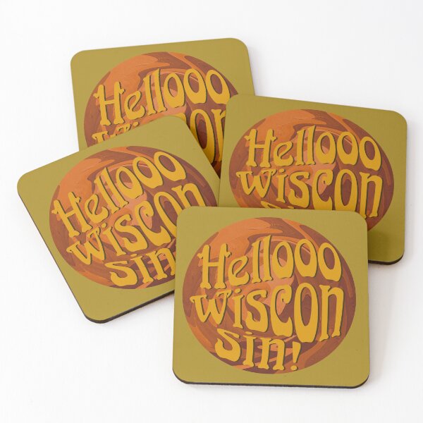 Item preview, Hellooo Wisconsin Orange 70s Show designed and sold by Evie Krislov.